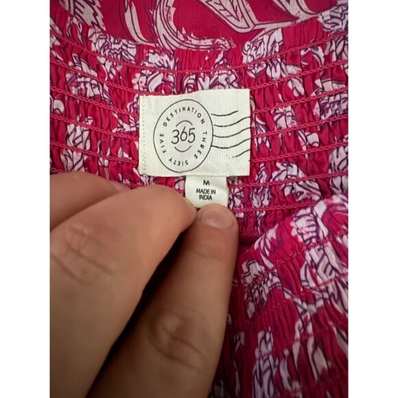 Destination 365 Floral Printed Pull On Skirt‎ Size M Pink A599168 NWOT - Picture 7 of 10